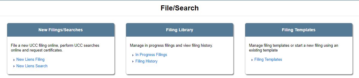 File/search tab